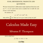 Calculus Made Easy