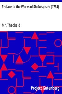 Preface to the Works of Shakespeare (1734)