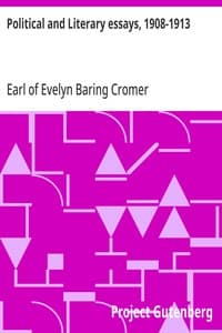 Political and Literary essays, 1908-1913