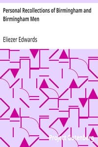 Personal Recollections of Birmingham and Birmingham Men