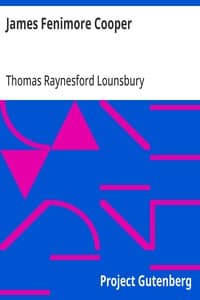 James Fenimore Cooper: American Men of Letters