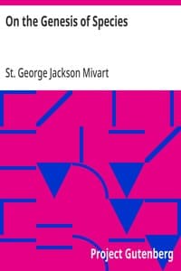 On the Genesis of Species