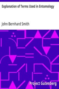 Explanation of Terms Used in Entomology