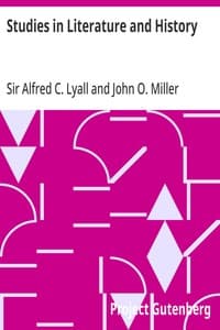 Studies in Literature and History