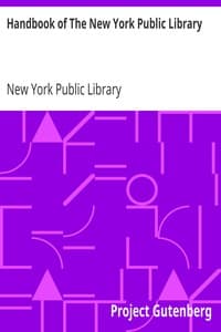 Handbook of The New York Public Library