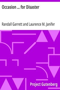 Occasion ... for Disaster