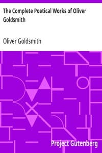 The Complete Poetical Works of Oliver Goldsmith