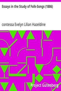 Essays in the Study of Folk-Songs (1886)