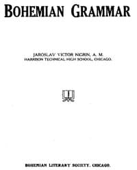 Bohemian Grammar