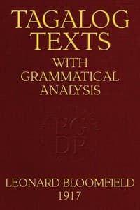 Tagalog Texts with Grammatical Analysis