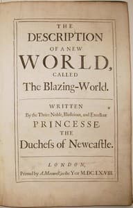 The Description of a New World, Called the Blazing-World