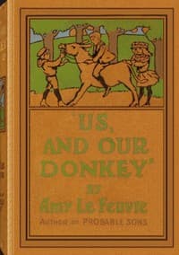 "Us, and our donkey"