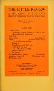 The Little Review, June 1917 (Vol. 4, No. 2)