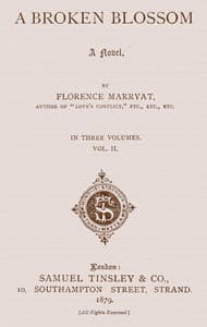 A broken blossom,  vol. 2 of 3