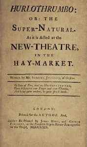 Hurlothrumbo : $b or, The super-natural
