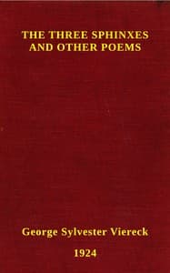 The three sphinxes, and other poems