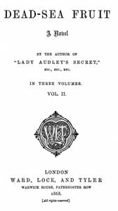 Dead-sea fruit, Vol. 2 (of 3)