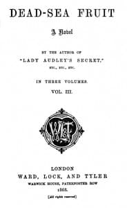 Dead-sea fruit, Vol. 3 (of 3)