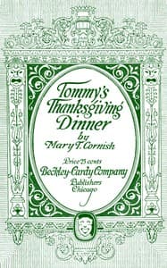 Tommy's Thanksgiving dinner : $b a play for small actors