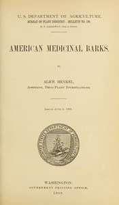 American medicinal barks
