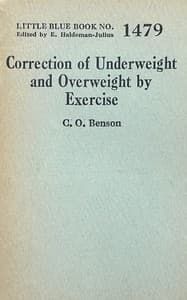 Correction of underweight and overweight by exercise