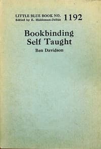 Bookbinding self taught