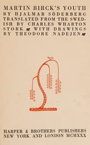 Martin Birck's youth