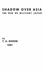 Shadow over Asia : $b The rise of militant Japan