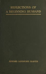 Reflections of a beginning husband