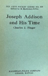 Joseph Addison and his time