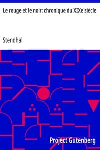 Le rouge et le noir: chronique du XIXe siècle